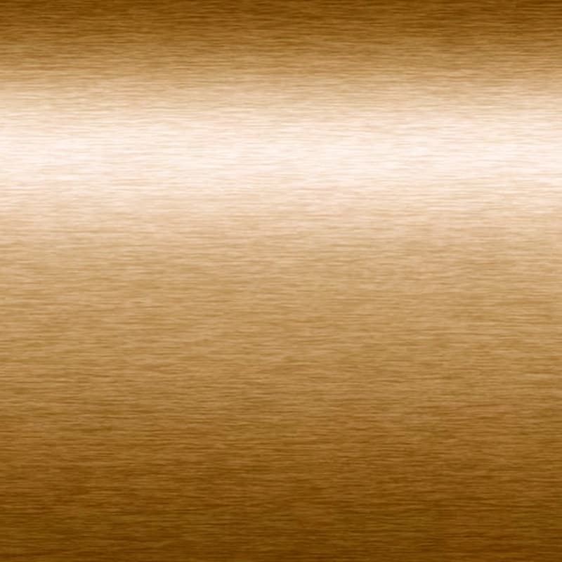 PVD-behandlet messing