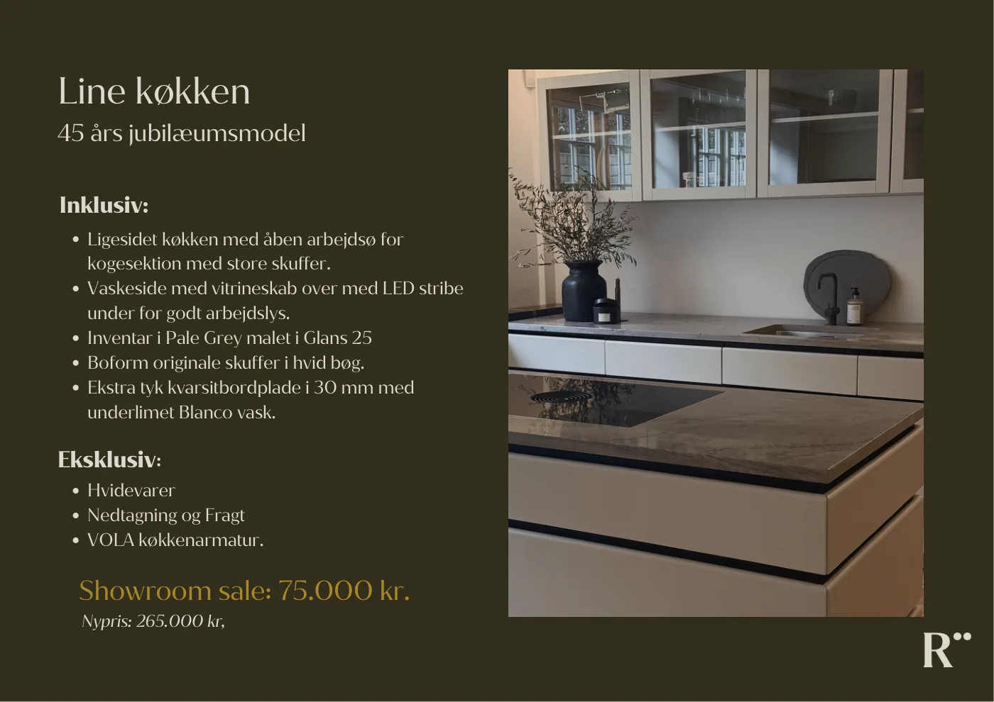 Boform Line køkken, ligesidet med åben ø – side 5 af 11